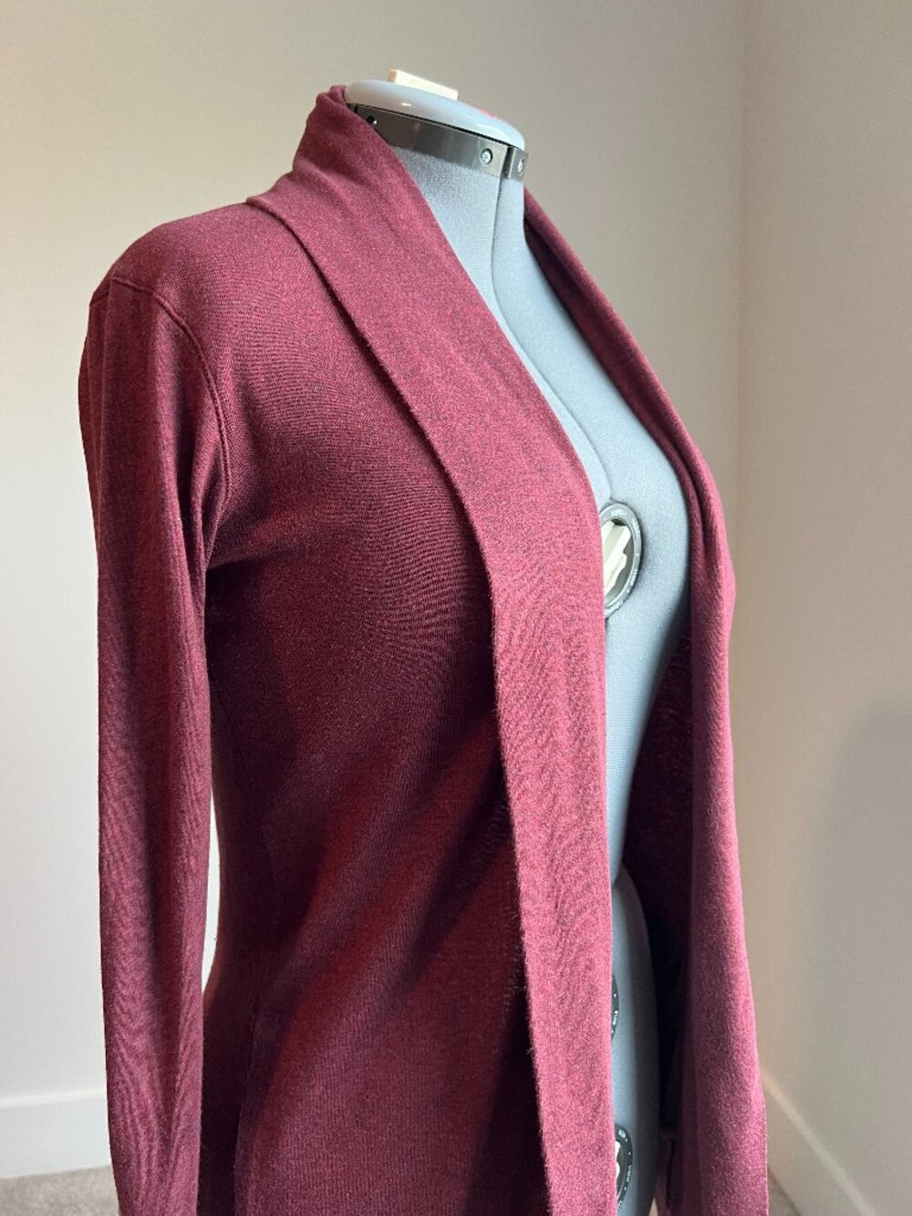 TNA Burgundy Cardigan with pockets